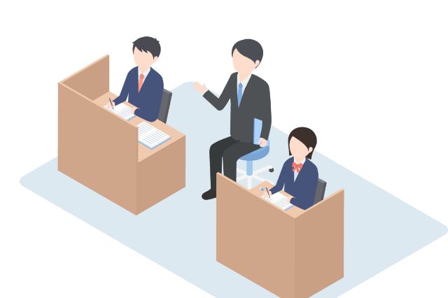 先生1人に対し生徒は2人まで